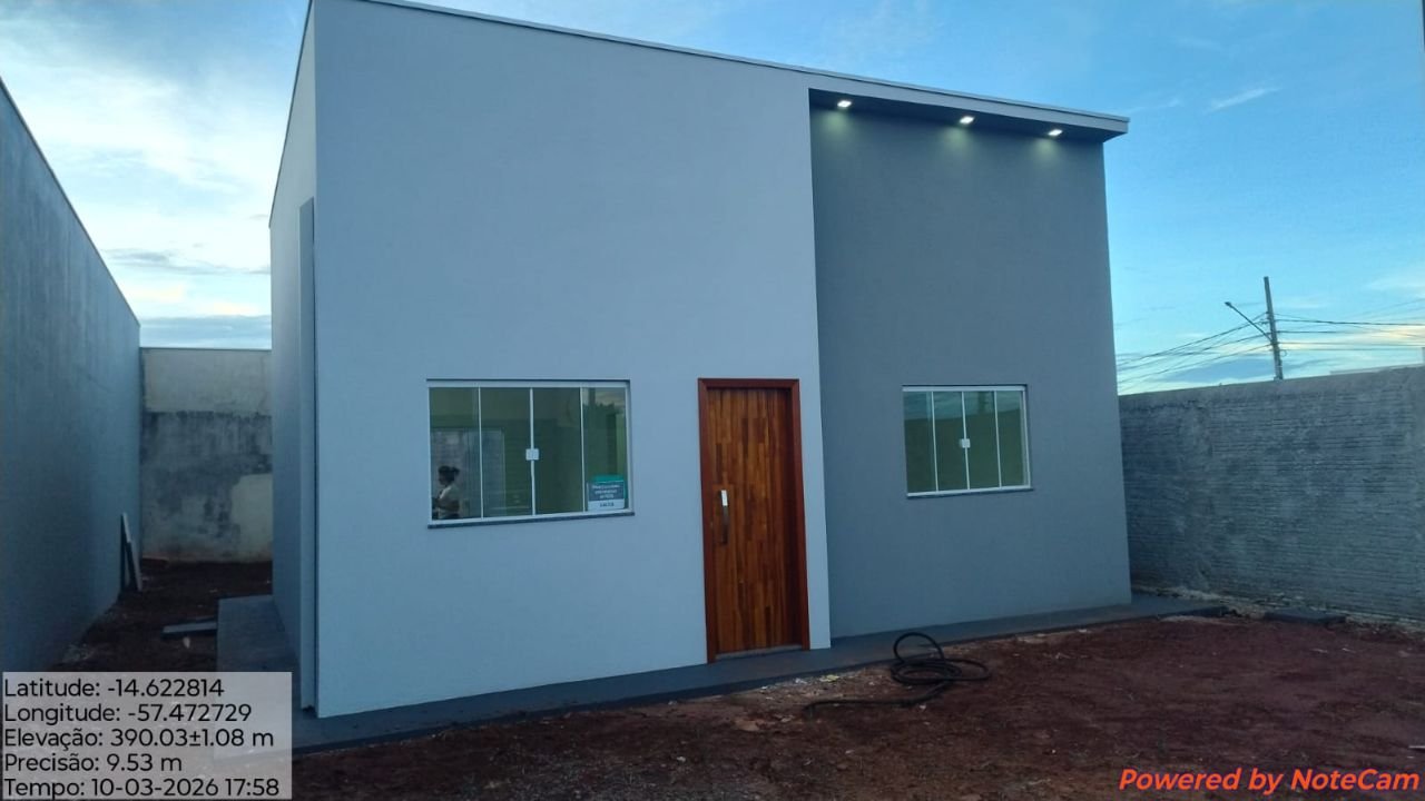 Casa na Planta executada — Tangará da Serra — MT